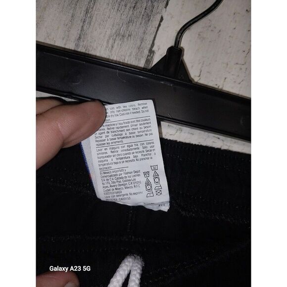 Champion Mens Small Black Cotton Joggers - Picture 6 of 7